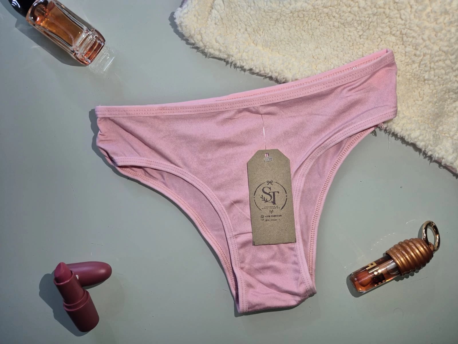 Tangón en algodón 002 - Rosado claro