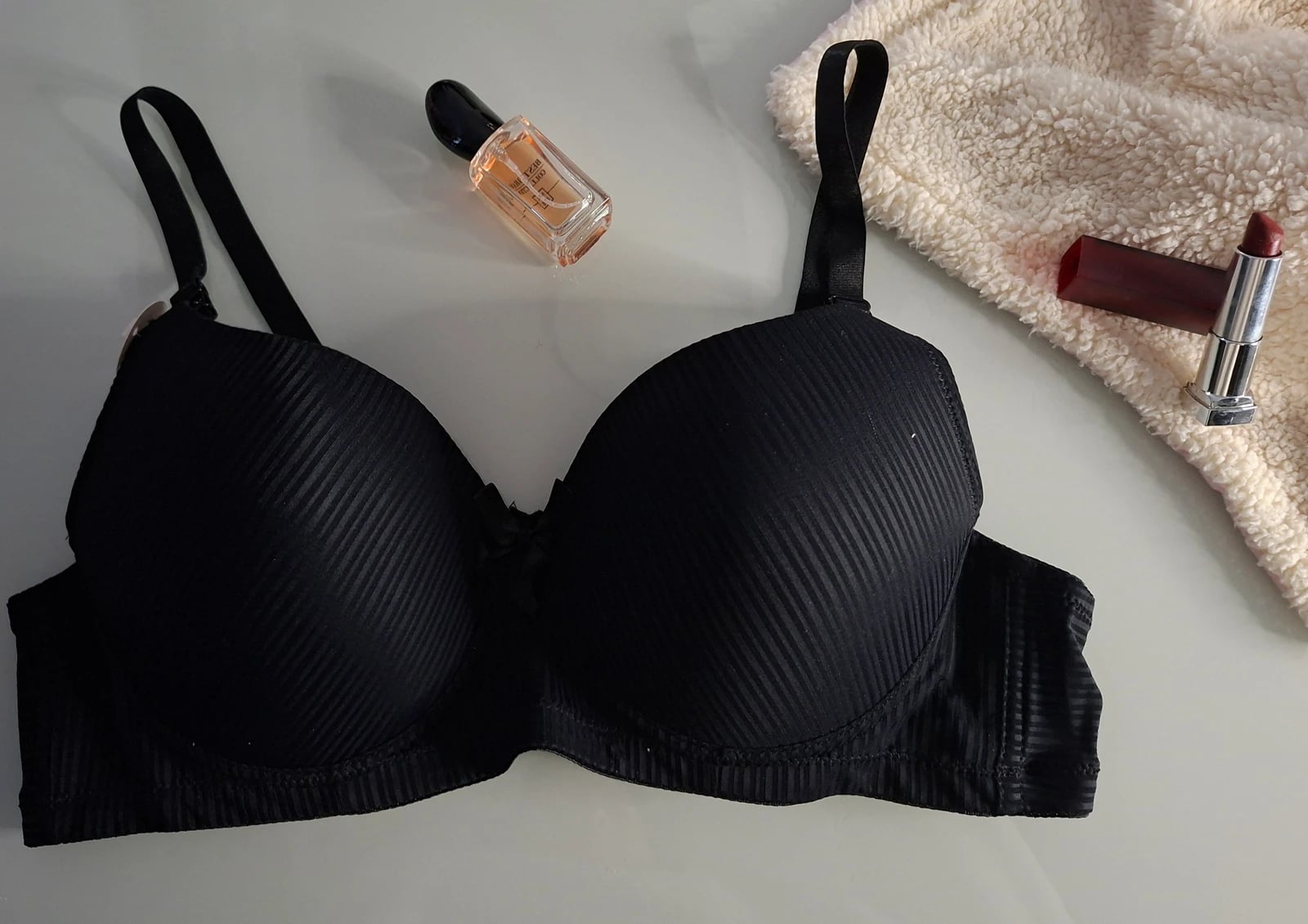 Sostén plus size copa E- Negro