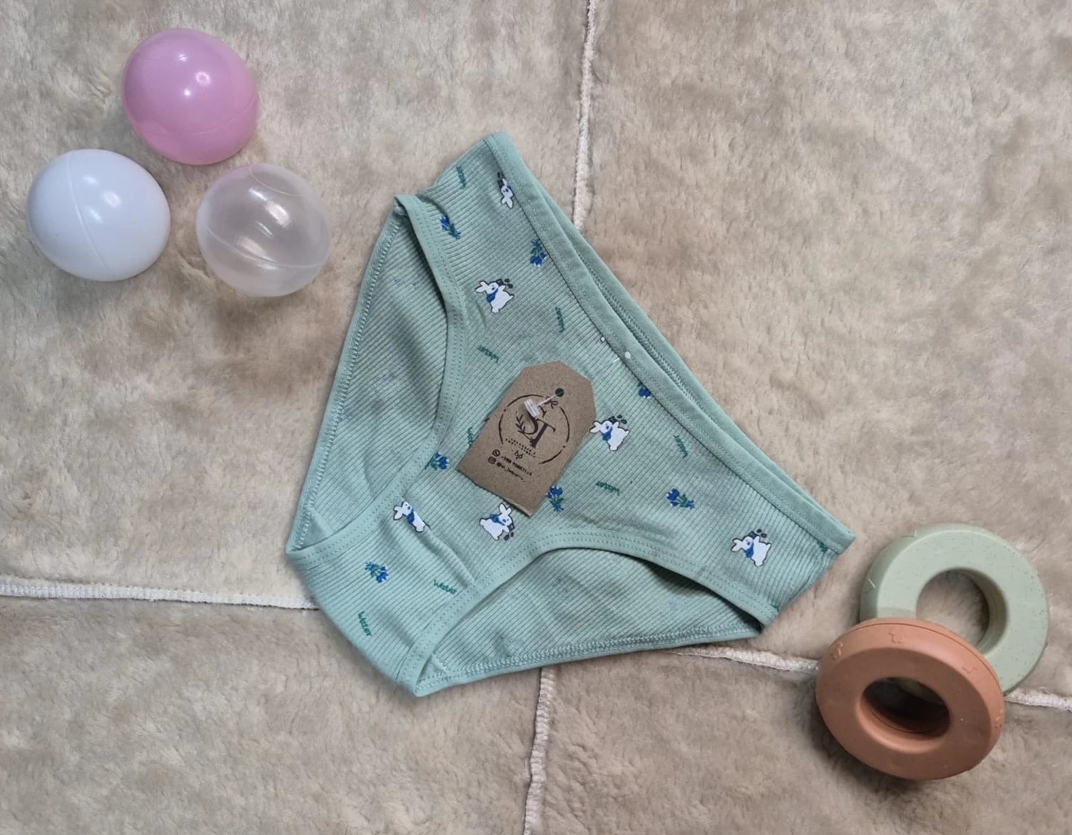 Bombacha infantil 001 - Verde