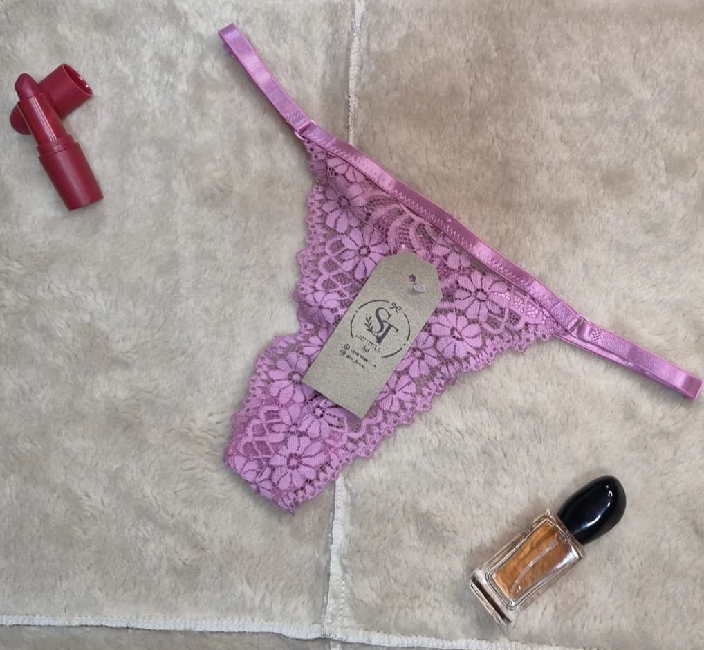 Colaless regulable en encaje - Rosado viejo